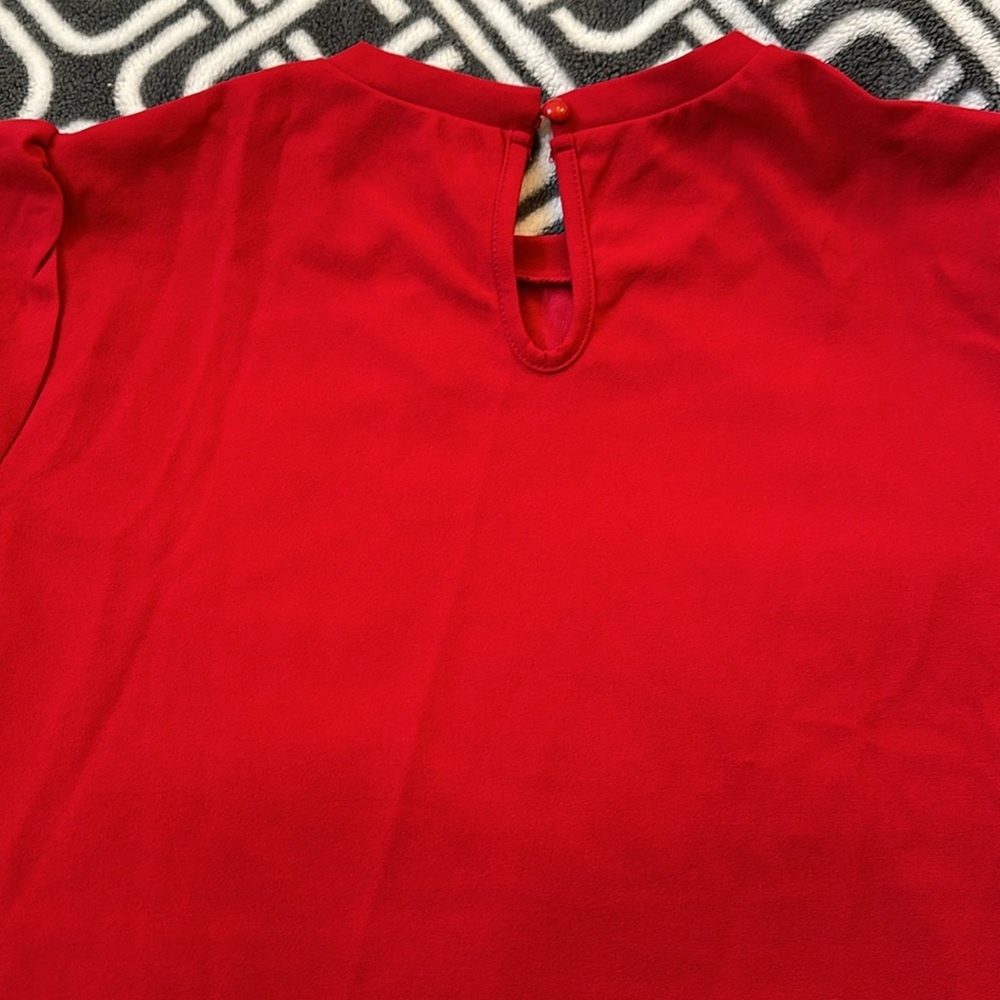 SHEIN Women’s Red Blouse XL - Picture 5 of 8